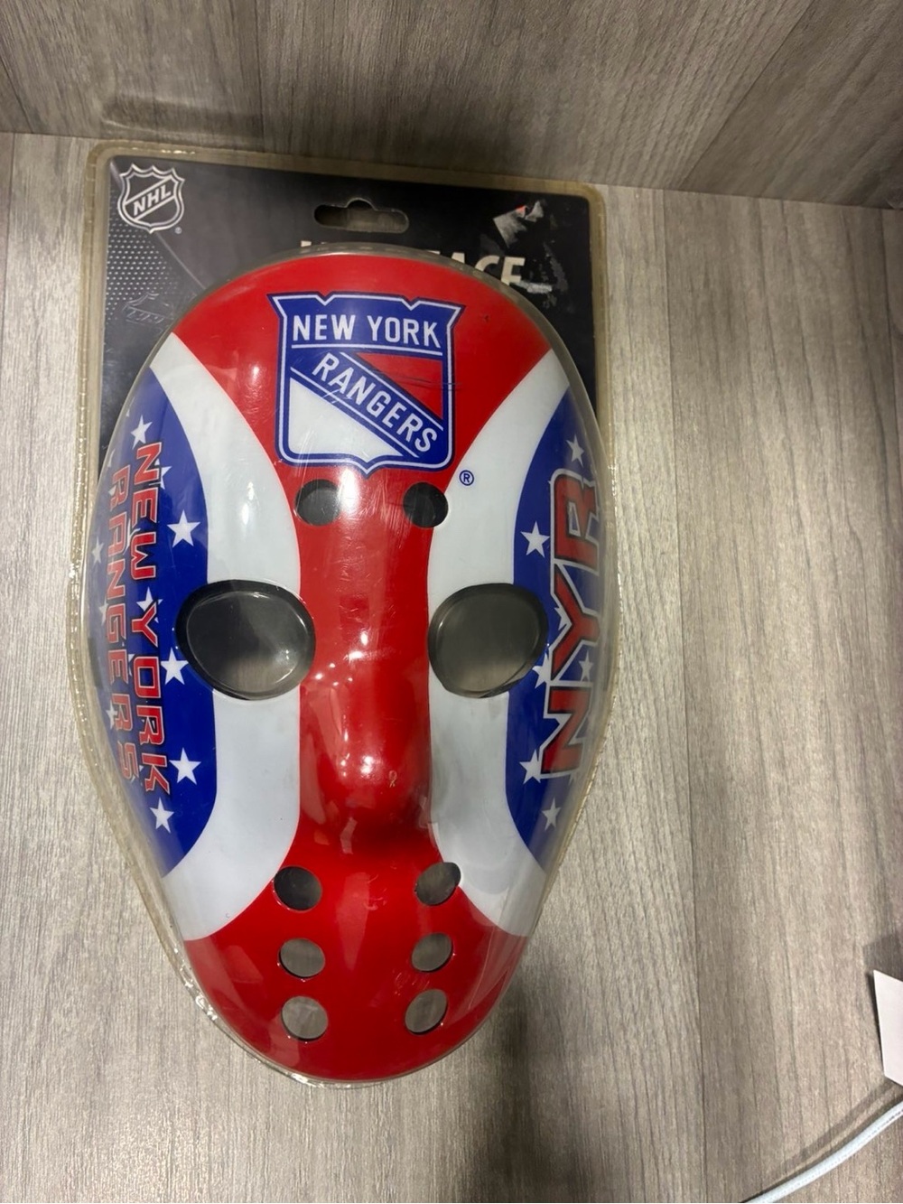 New York Rangers Mask Team NHL Warface Hockey Goalie Fan Friday 13th Jason